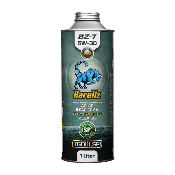 تصویر روغن موتور بارلیز BZ7 5W-30 حجم 1 لیتر