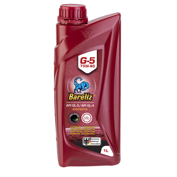 تصویر روغن گیربکس بارلیز G5 75W-80 حجم 1 لیتر