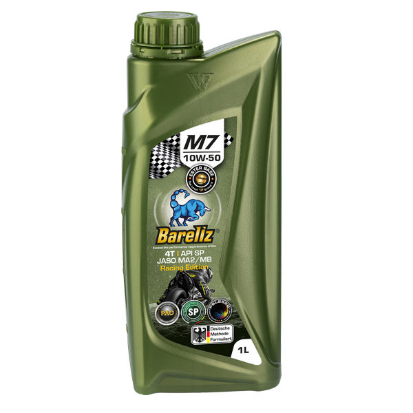 تصویر روغن موتور بارلیز M7 Racing 5W-50 حجم 1 لیتر